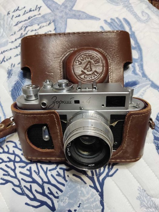 Фотоаппарат Зоркий Советского периода исправном состоянии