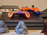 Playstation 4 Pro 1TB 4K - proaspăt schimbata pasta- foarte silentios