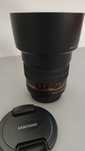 Obiectiv manual 85mm F1.4 Samyang AS IF UMC, Canon EF