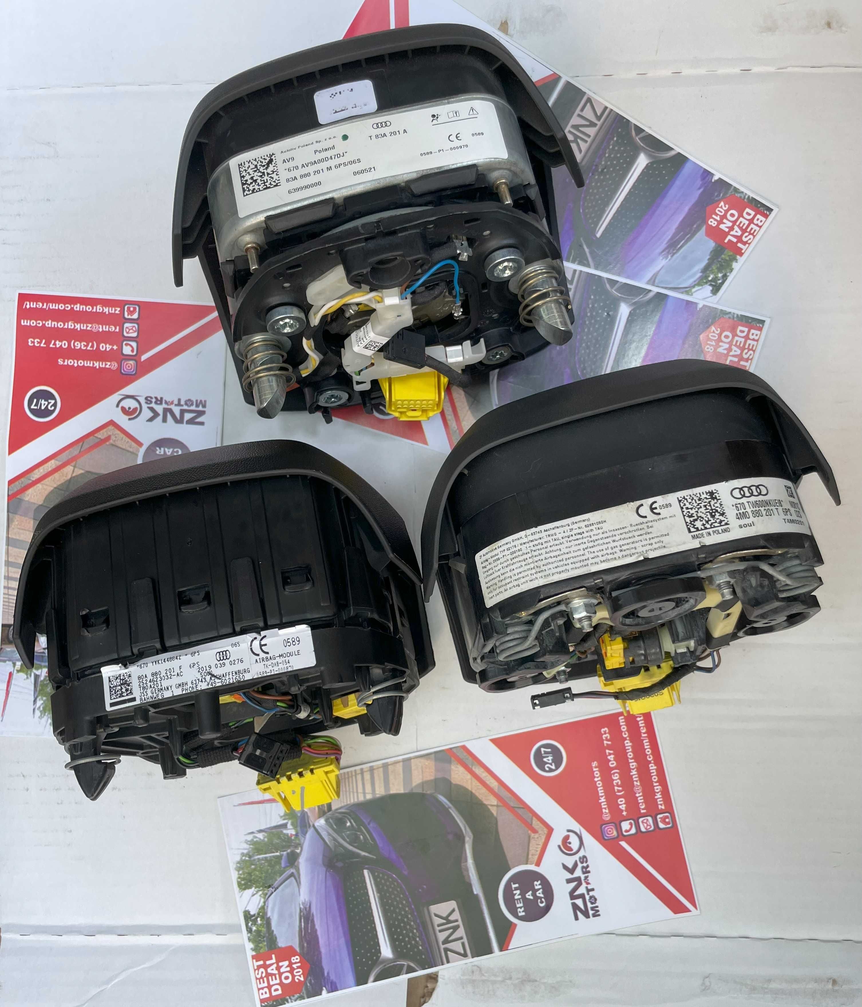 AUDI Q3 Q5 Q7 Q8 airbag volan sofer 80a 82a fy 4M - orice model AUDI