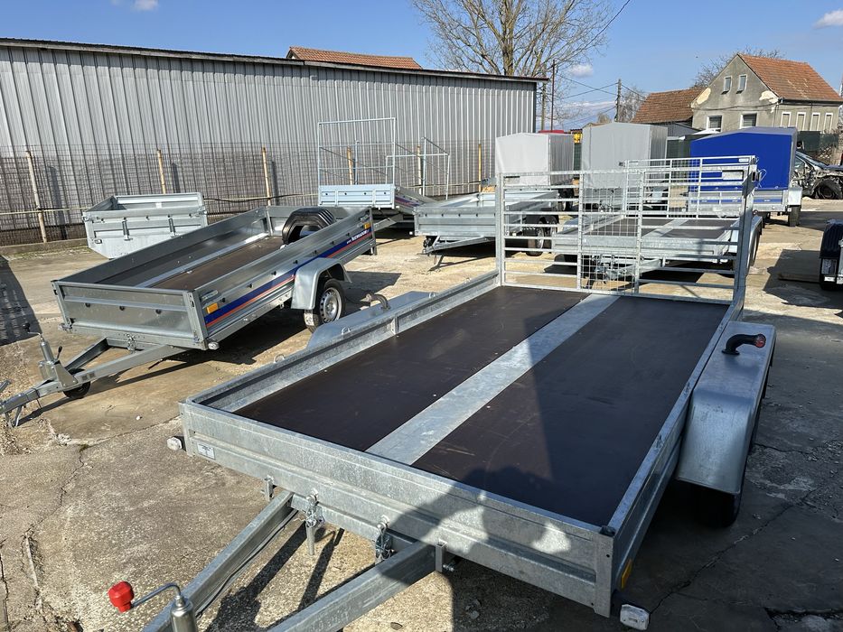 Platforma universala atv/moto 3m x 1.70m 750 kg 2 axe 2024 noua