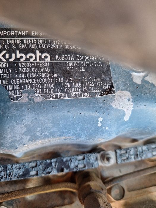 vand minexcavator  an 2001