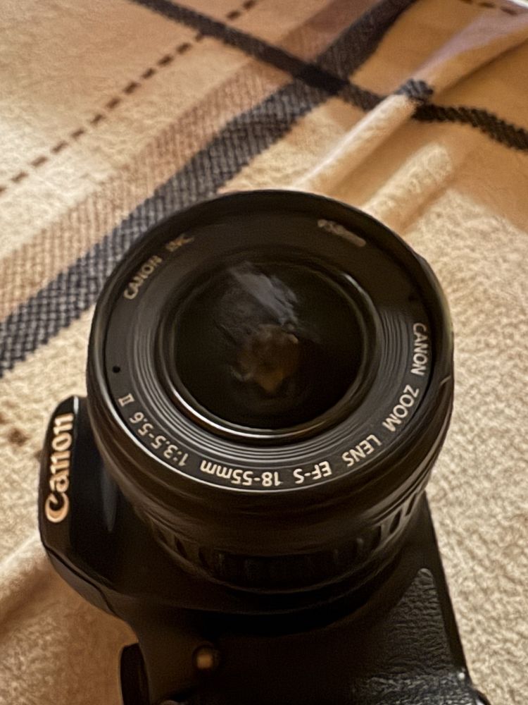 Canon 500D + обектив 18-55мм