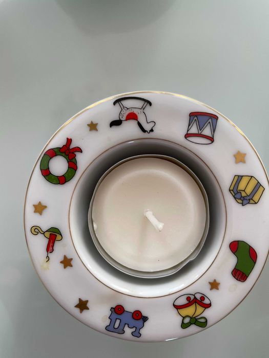 decoratii camera copilului pt craciun suport lumanare sfestnic