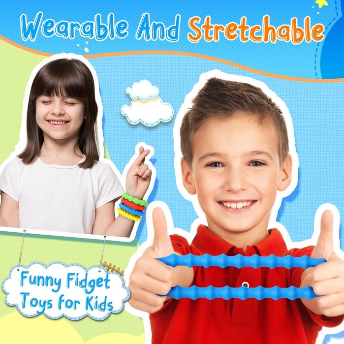 Jucării fidget set 4 brățări senzoriale