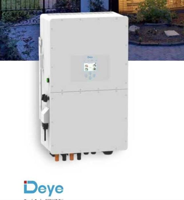 Високоволтов трифазен хибриден инвертор Deye 50KW, SUN-50K-SG01HP3-EU