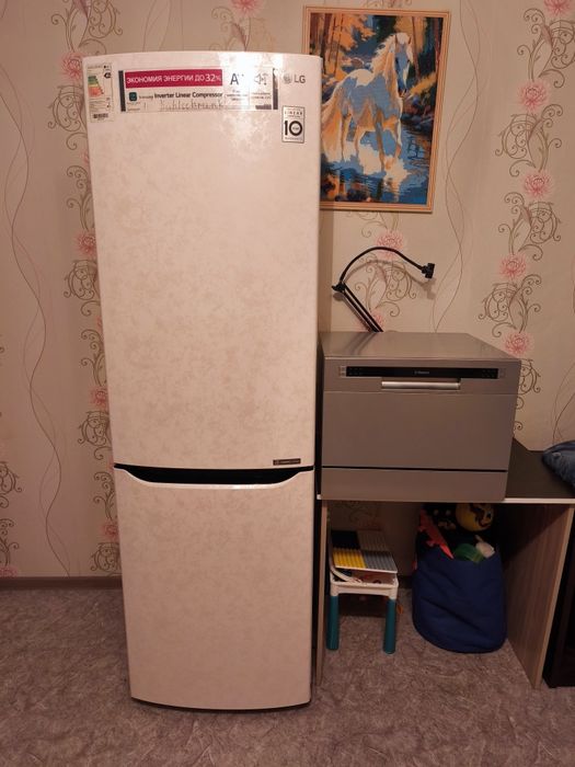 Холодильник LG и посудомоечная машина (новая на гарантии)