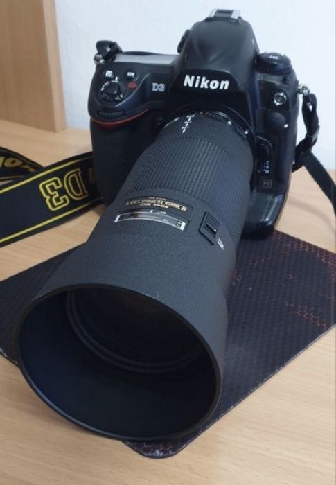 Vand Nikon D3 122.400 cadre + obiectiv Nikon 80-200mm f2.8