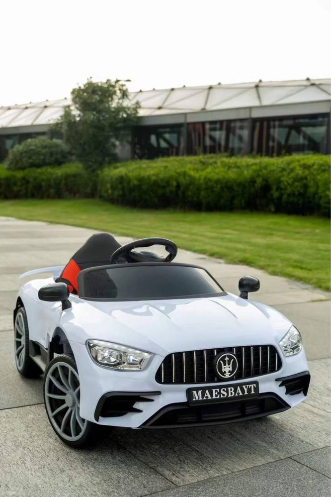 Детская машина Mercedes Benz электромобиль с качелией болалар машинаси