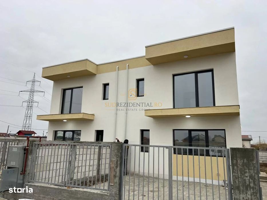 Vila noua tip duplex, 3 camere, teren 222 mp - Comuna Berceni, Ilfov