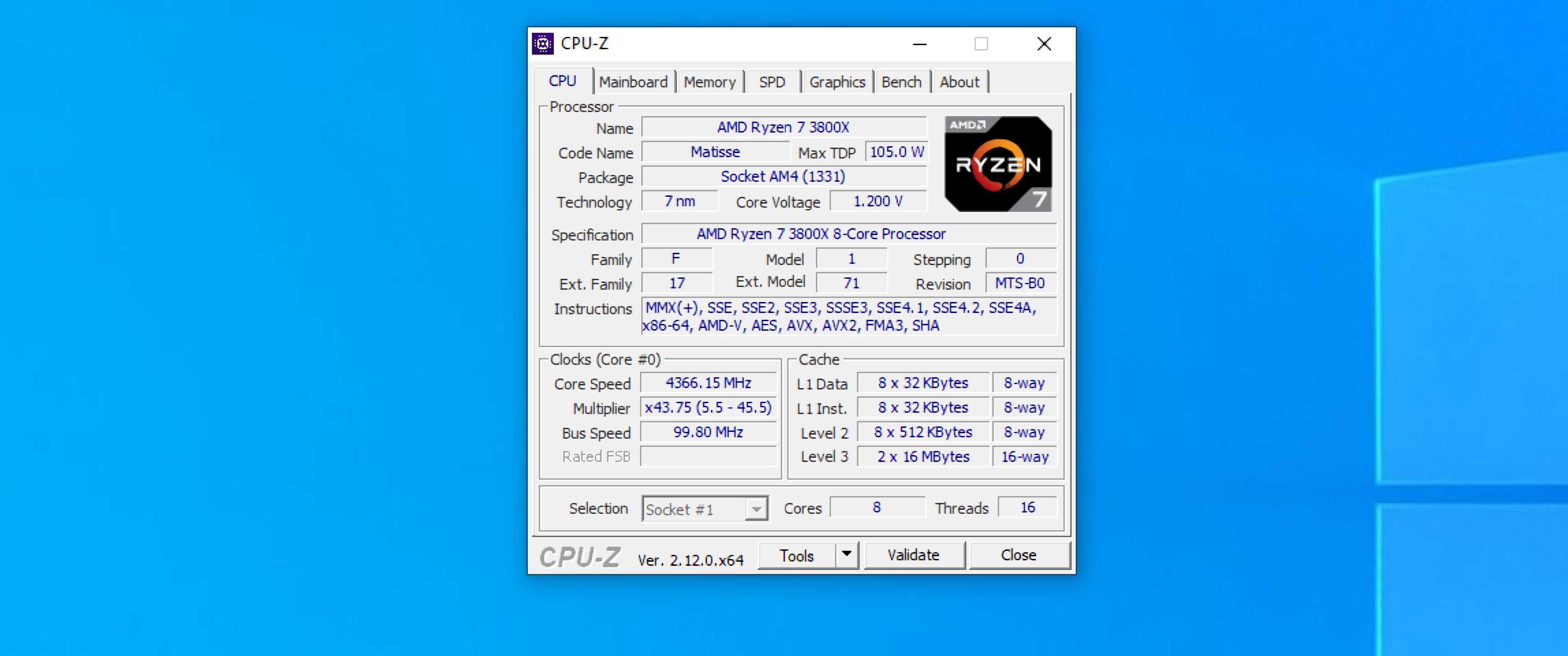 Геймърски компютър Ryzen 7 3800X / 3060Ti / 32GB DDR4 / Гаранция