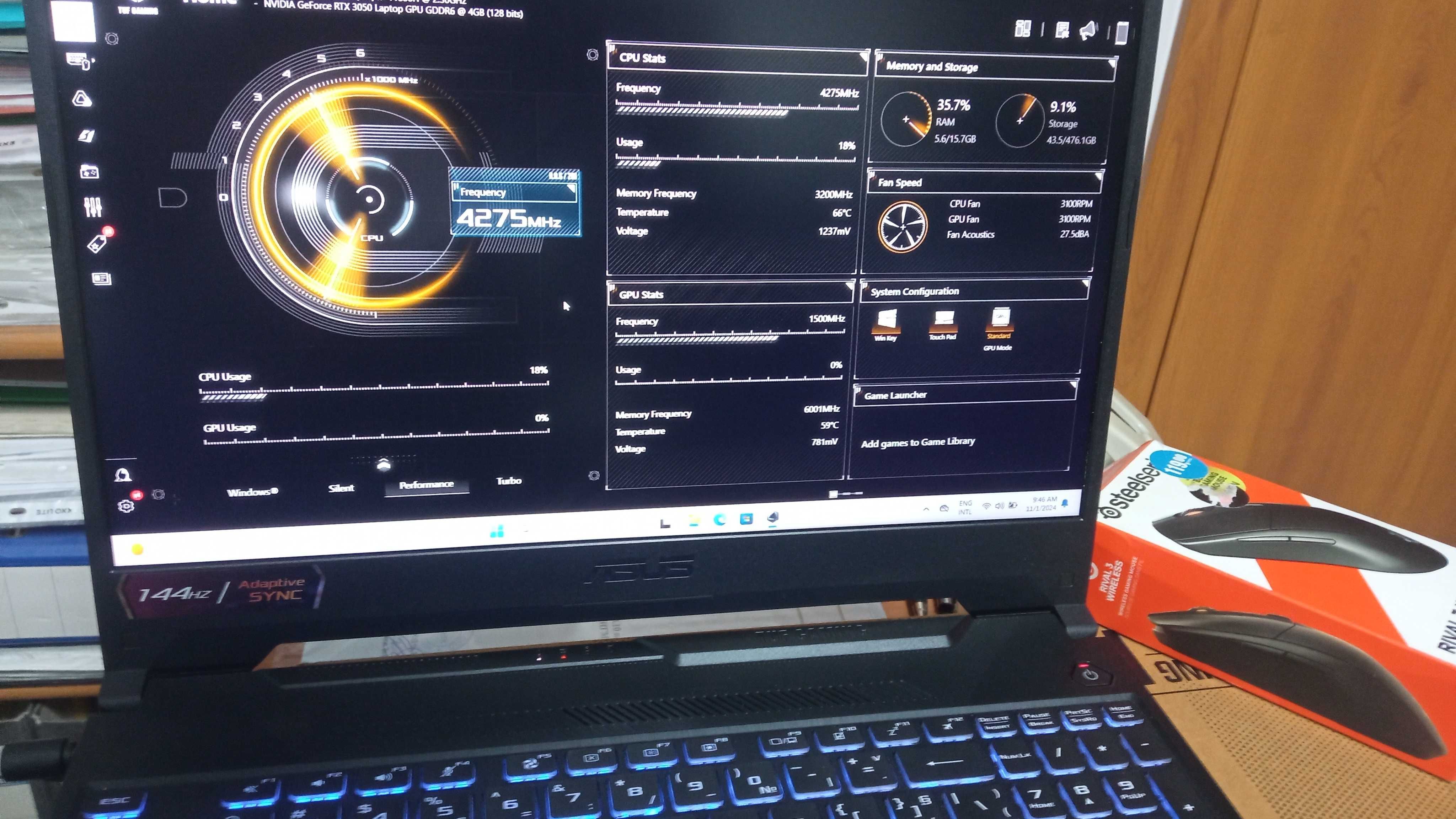 Laptop ASUS TUF gamig F15