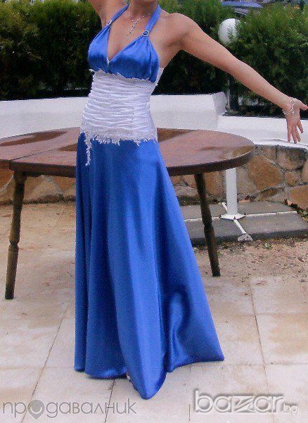 бална рокля синня