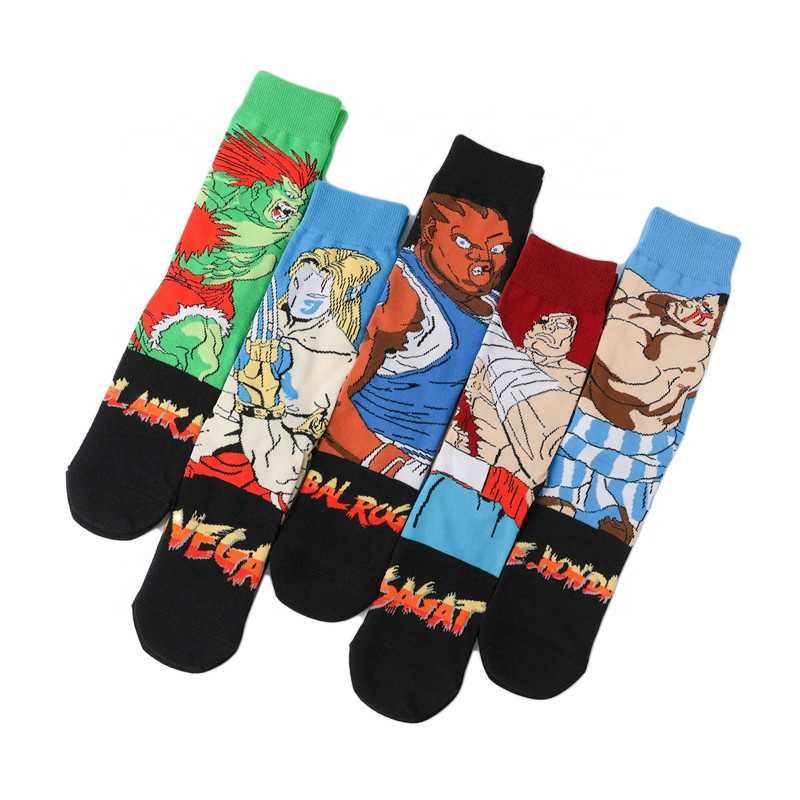 Happy socks-Madsocks-Street Fighter - луди,весели,цветни,шарени чорапи