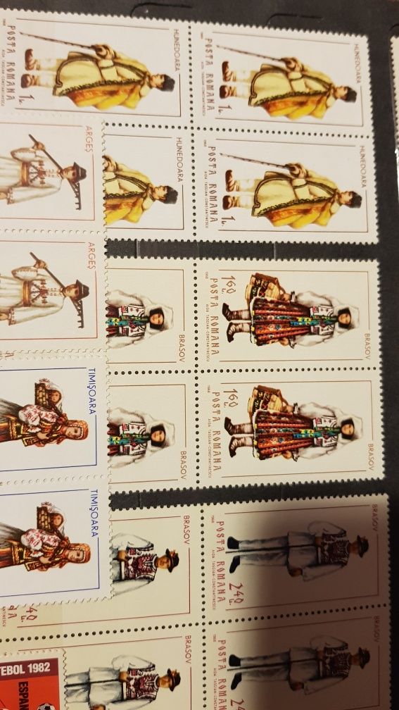 Serie filatelica 8 timbre