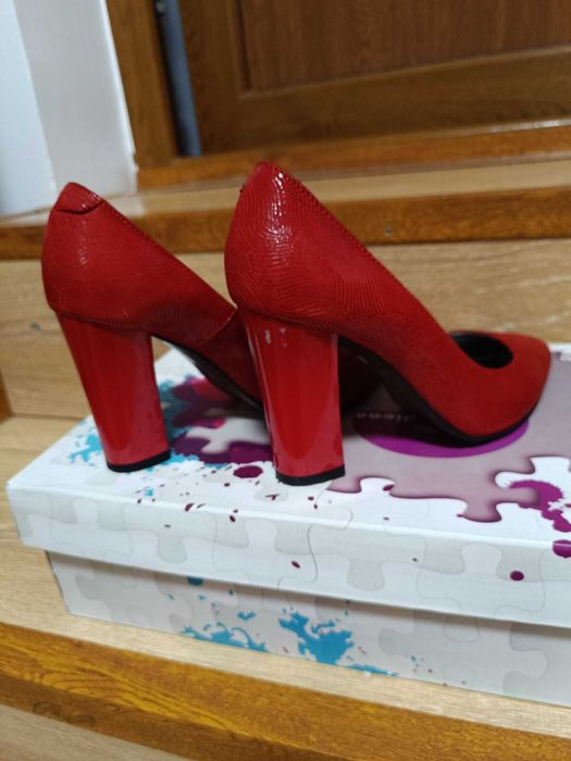 Pantofi dama rosu