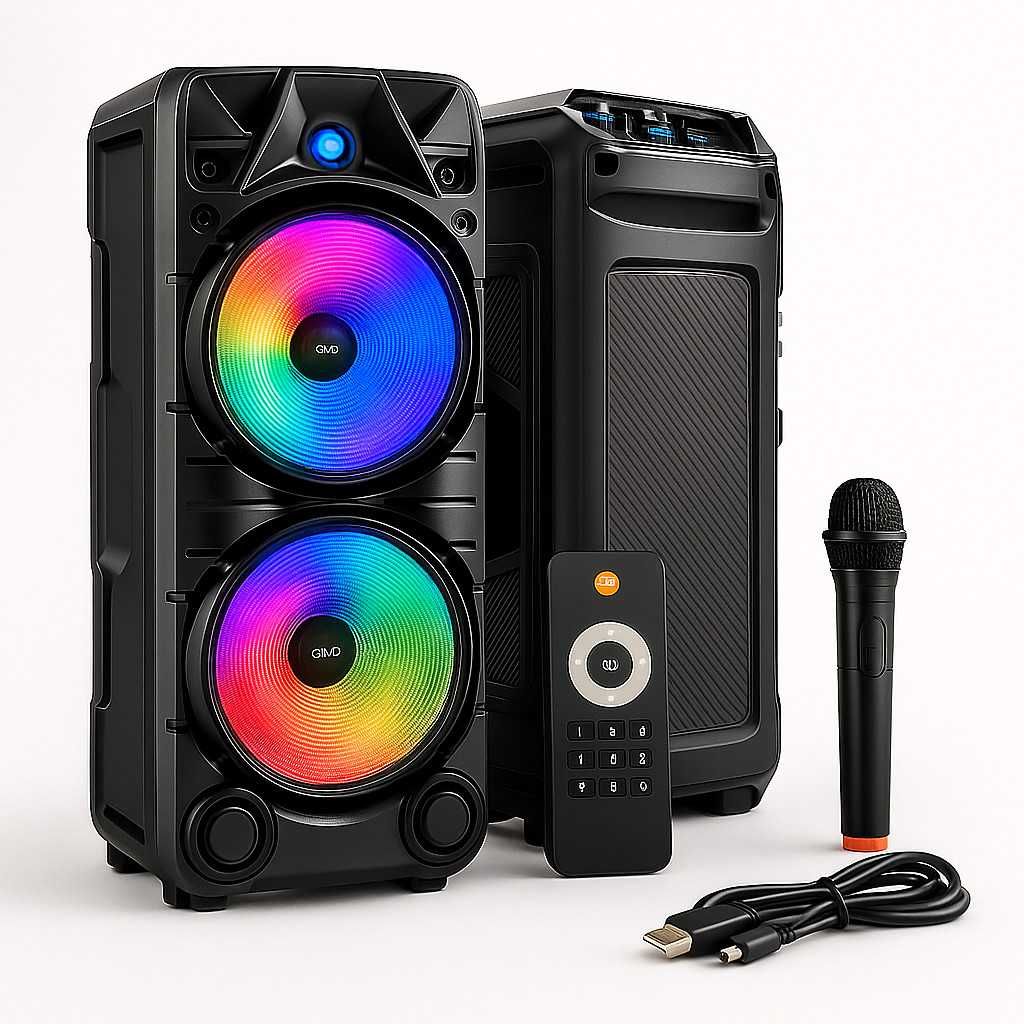 Парти тонколона - ZQS8210 LED Light Speaker