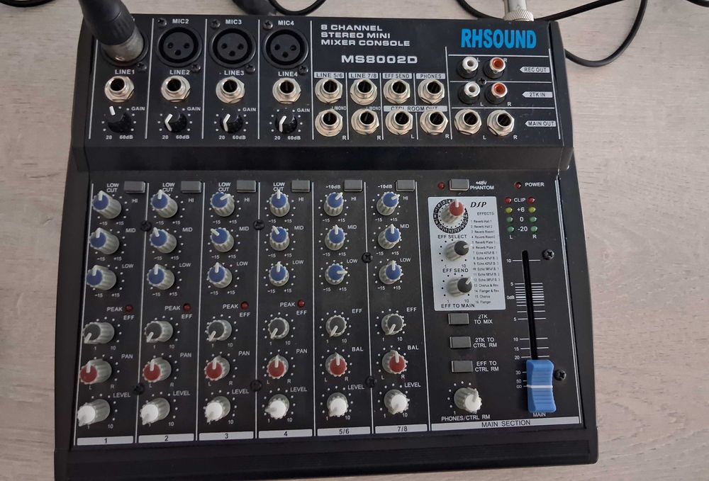 mixer cu efecte pasiv RHSOUND