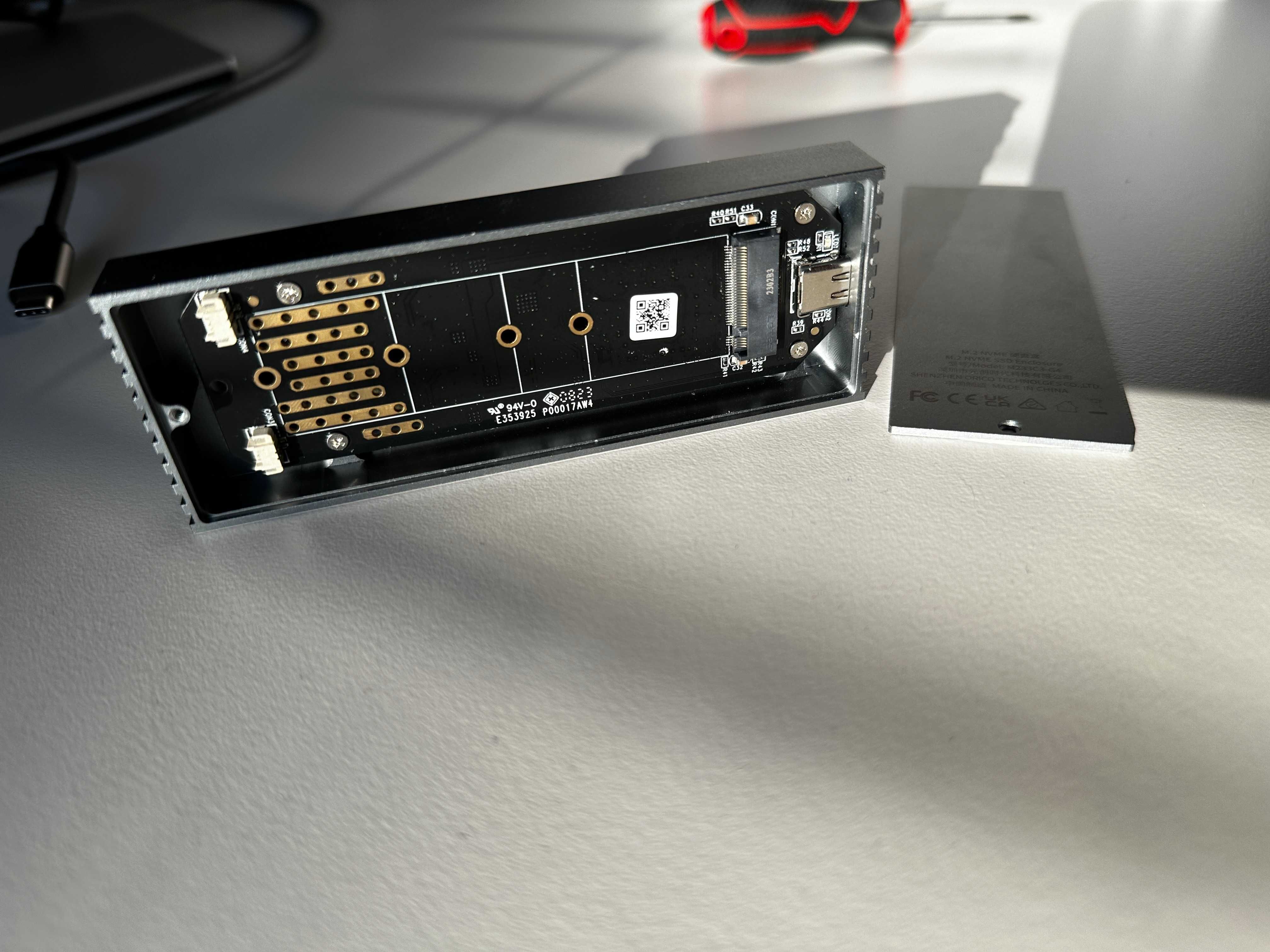 20Gbps Кутийка за SSD ORICO M.2 NVMe -  USB 3.2 Gen2x2,  USB-C