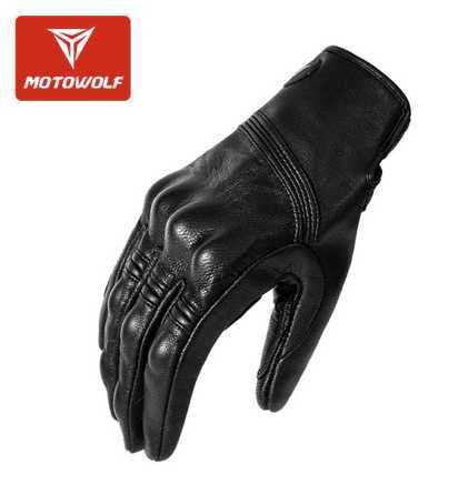 Manusi piele naturala bicicleta motocicleta toamna primavara Leather