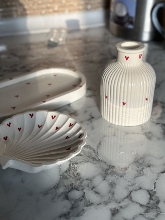 Набор декоративных изделий из гипса