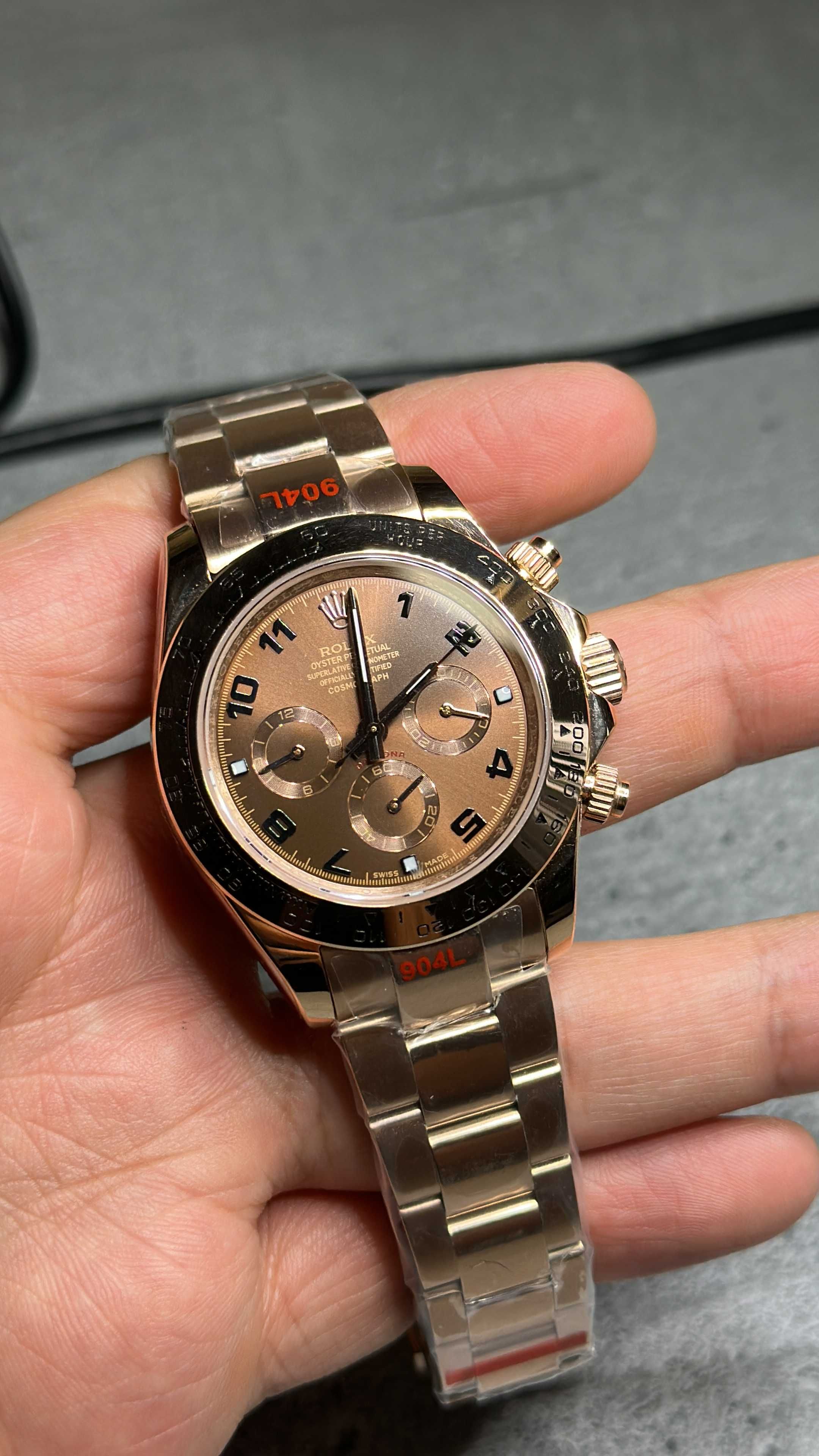 Rolex Daytona 40 MM Rose Gold Chocolate Arabic 116505