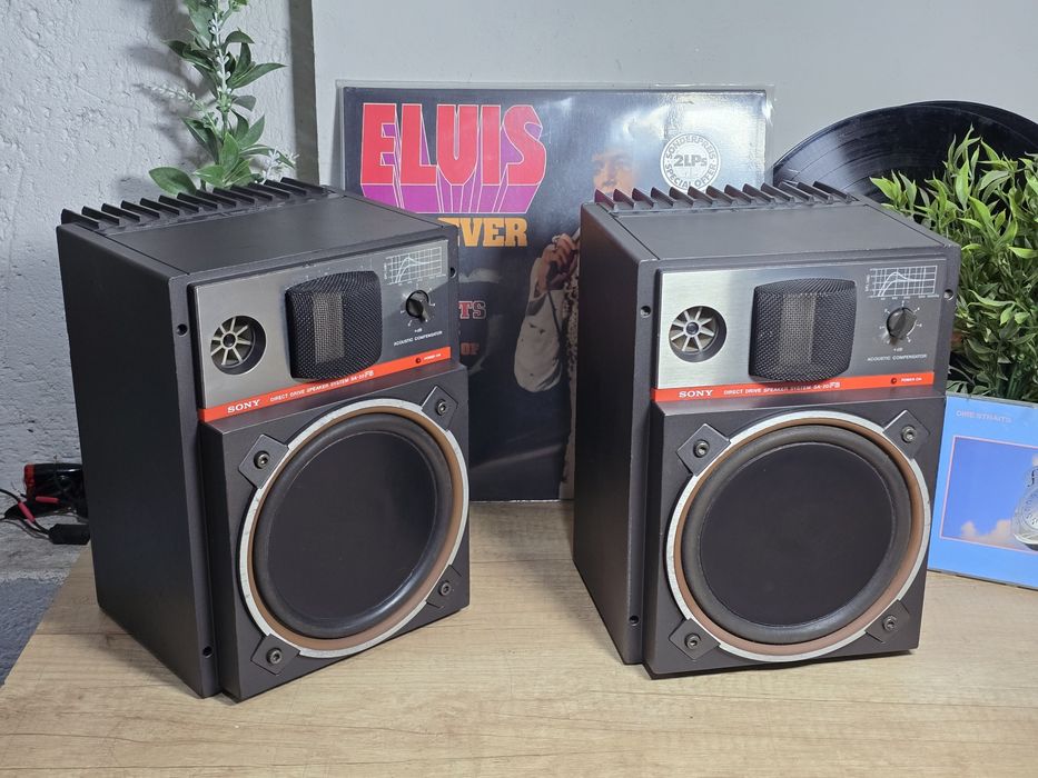 Boxe active SONY SA-20FB, vintage hifi,cu amplificare
