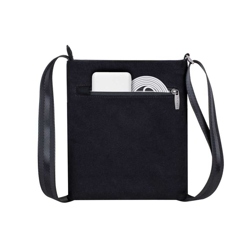 ^ Рассрочка на сумку RIVACASE 8509 black 8" Canvas Crossbody bag / 12