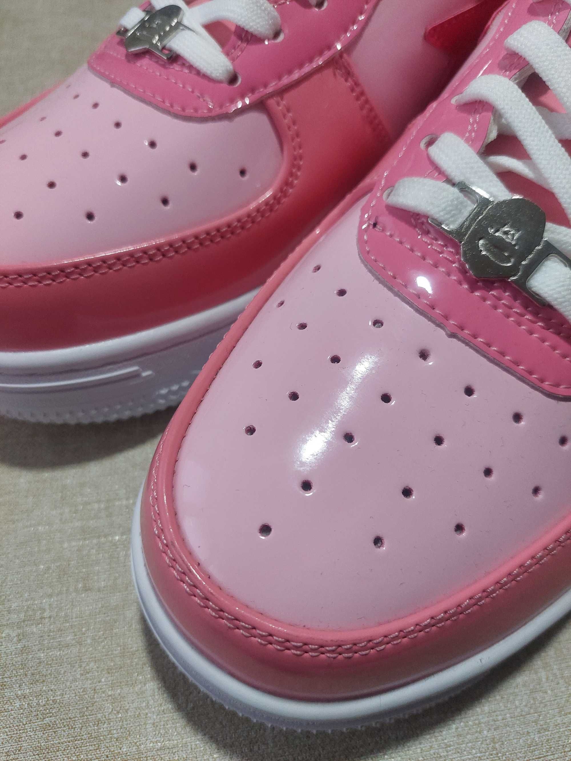 Маратонки Bapesta pink