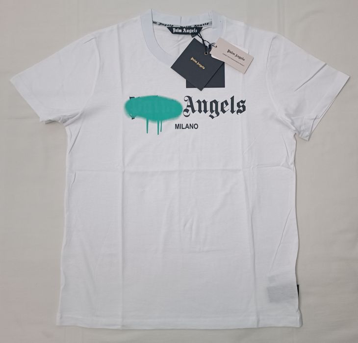 Palm Angels Sprayed Tee оригинална тениска L памучна фланелка