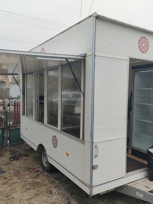 Rulota comerciala, rulota fast-food impecabila pentru afacere inediata