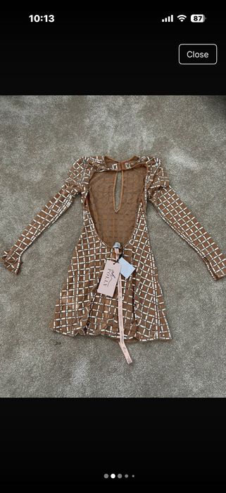 Oh polly рокля с камъни