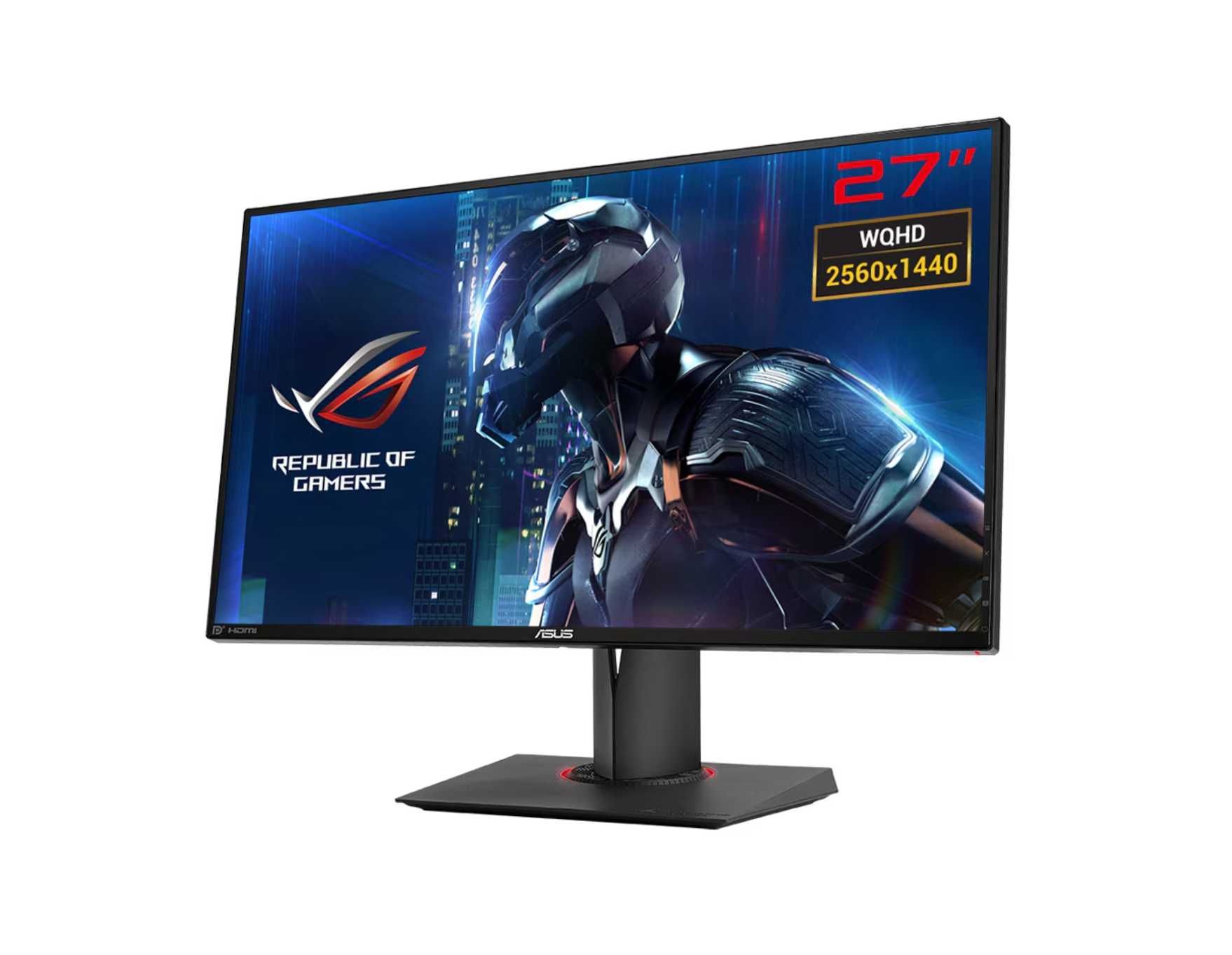 Monitor Gaming Asus ROG PG278QR, 27 inch 2K QHD, 1ms, 165Hz, G-SYNC