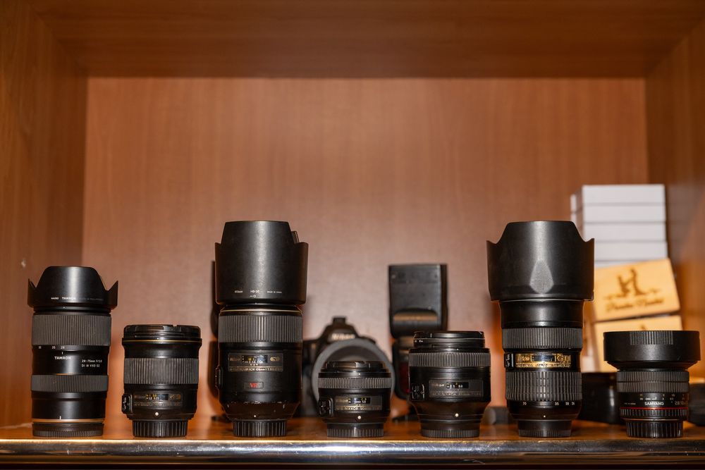 Nikon D850 kit obiective