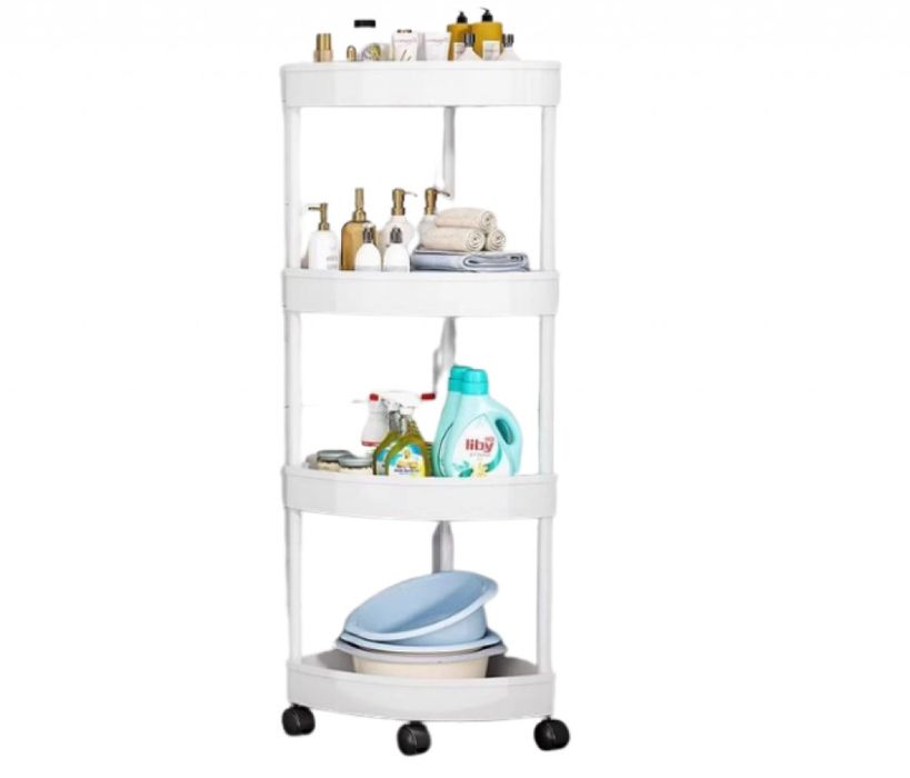 Ъглова въртяща се поставка Corner Storage Rack – максимално използване