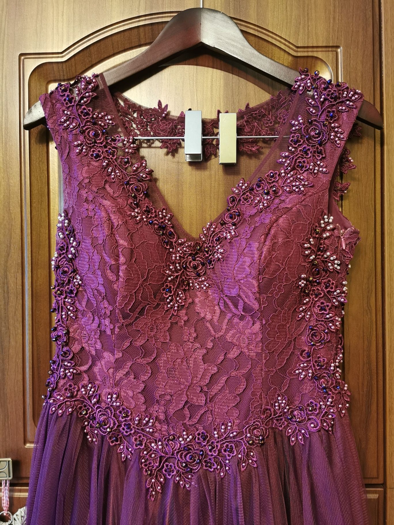 Rochie de ocazie, de seara violet