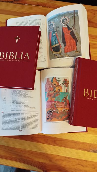 Biblia în 8 volume ilustrate, de colecție.