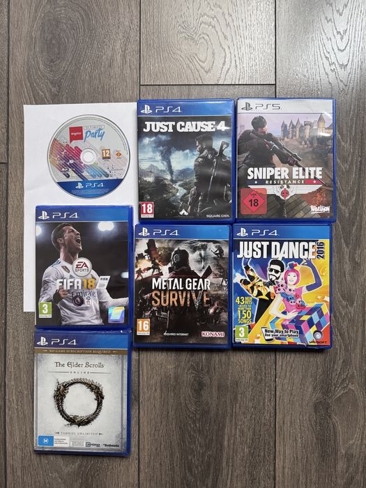 Pachet jocuri- Sniper elite resistance Ps 5