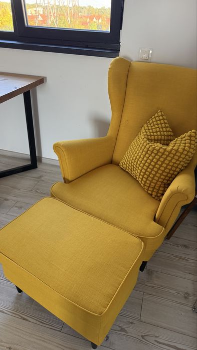 Fotoliu + taburet Ikea