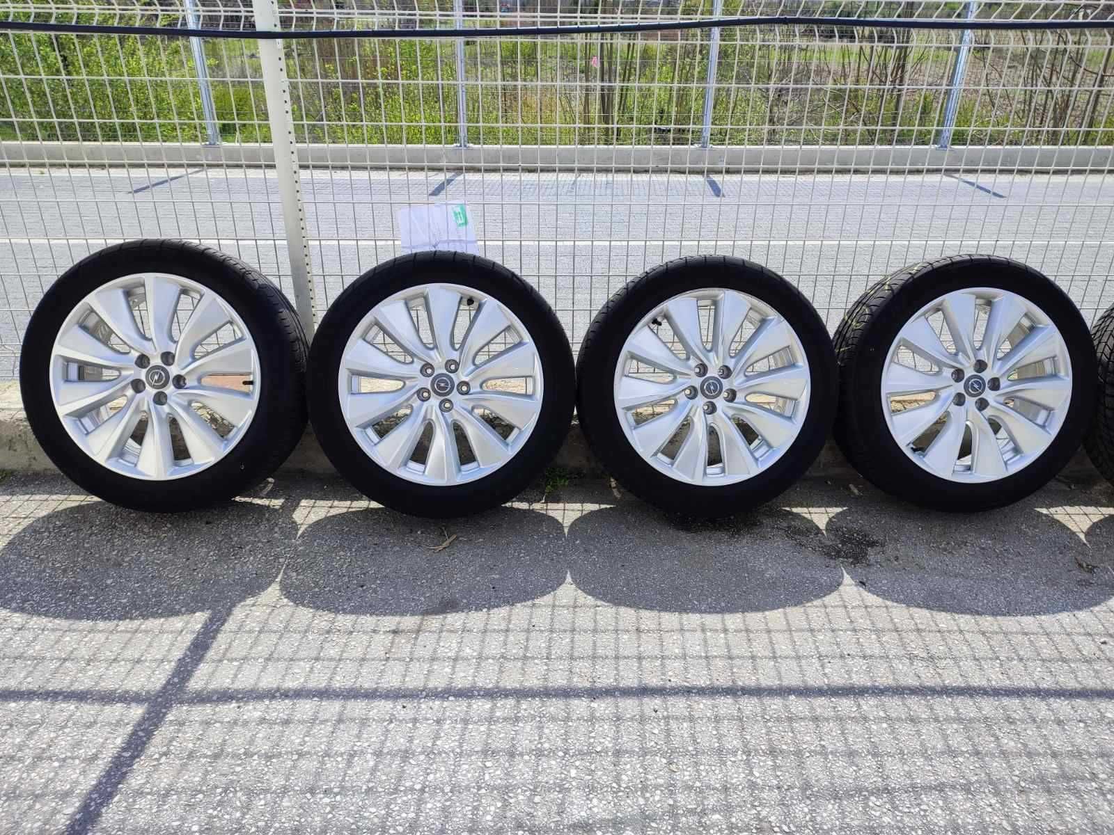 264 - 4бр. Алуминиеви джанти 19'' 5x108 с гуми 205/55R19 OpelGrandland