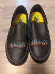 Vans Slip On negri din piele