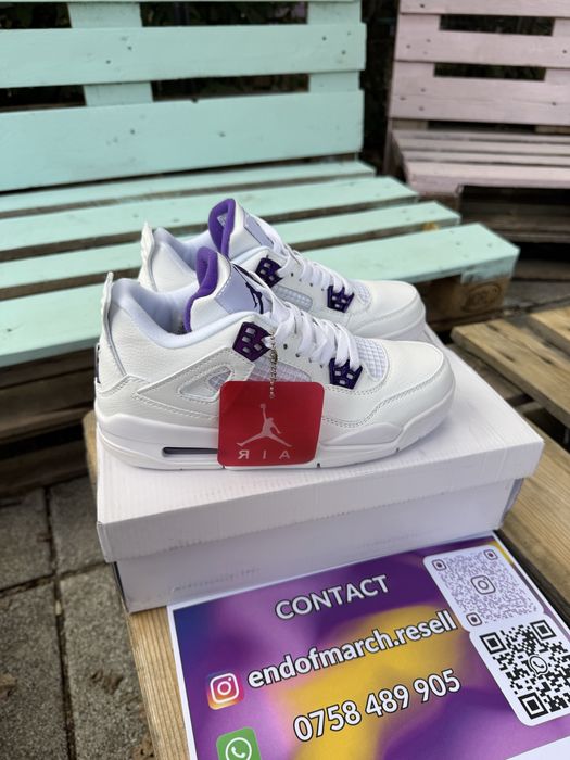 Nike Jordan 4 Metalic Purple (marimi:36,39,40,42,43)
