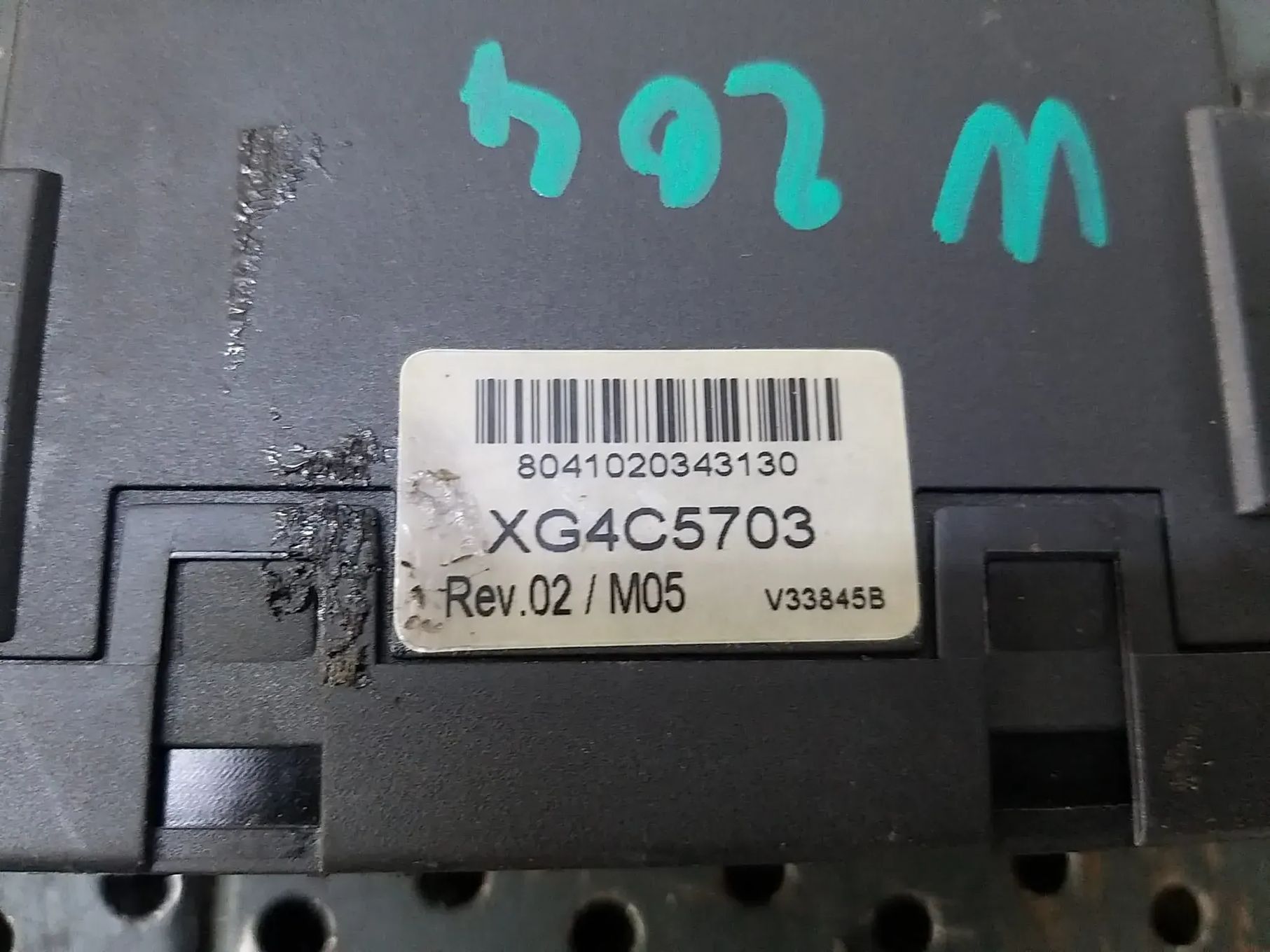 Modul senzori alarma mercedes c class w204 xg4c5703