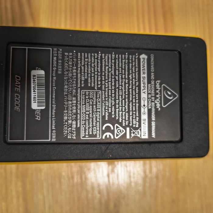 Pedala chitara electrica Ultrachorus UC200 - Behringer