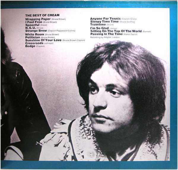 "The Best Of Cream" двоен албум грамофонна плоча LP