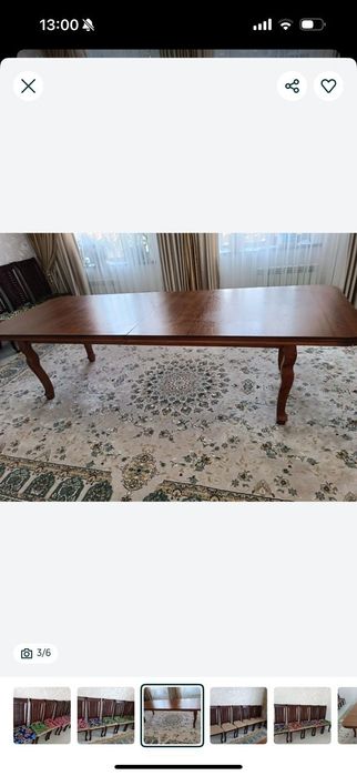 Стол 3, 3,5 метр