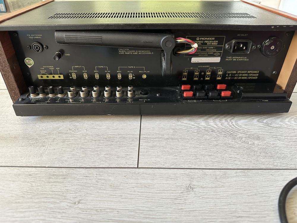 Pioneer Stereo Receiver SX-550