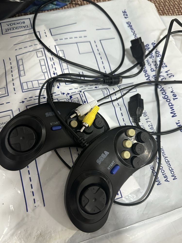 Джостики от Sega и игры