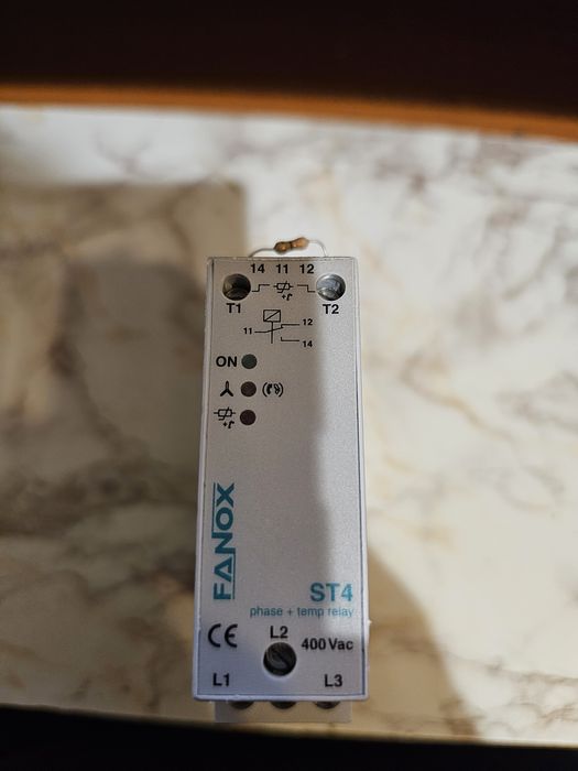 Releu monitorizare faze si temperatura 400v