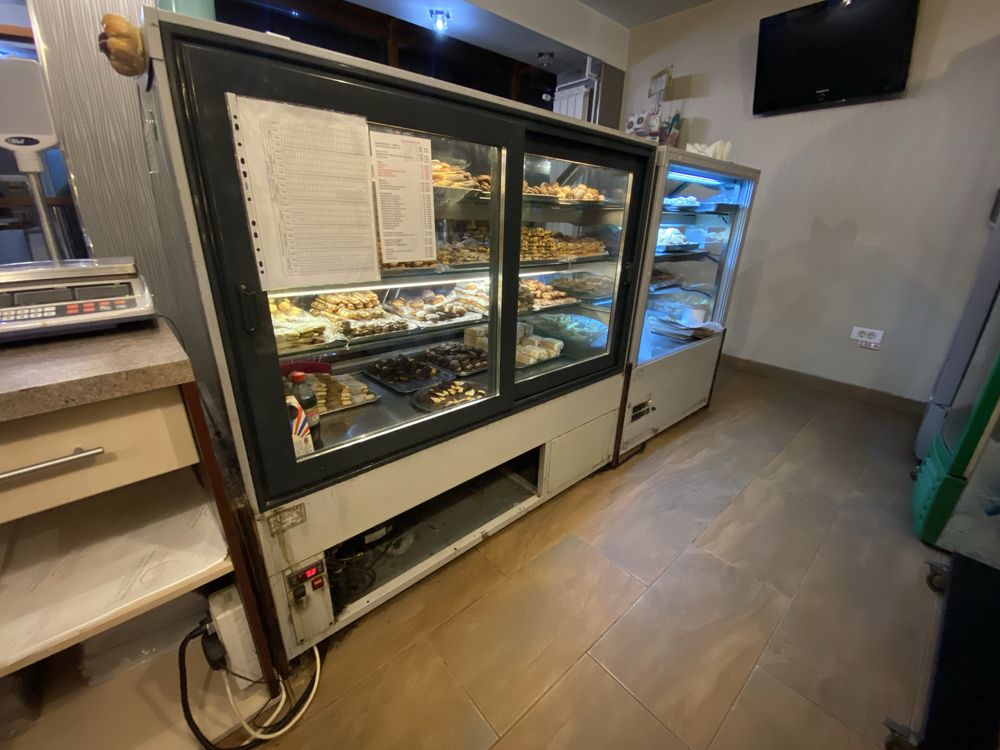 Vand linie vitrine Top-K vitrina rece si vitrina calda